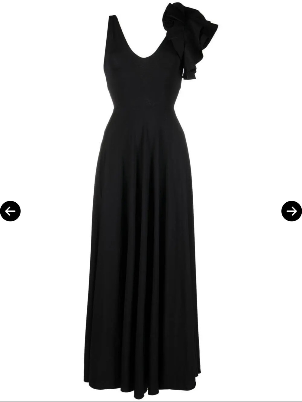MAYGEL CORONEL Ruffle-Detail Maxi Dress